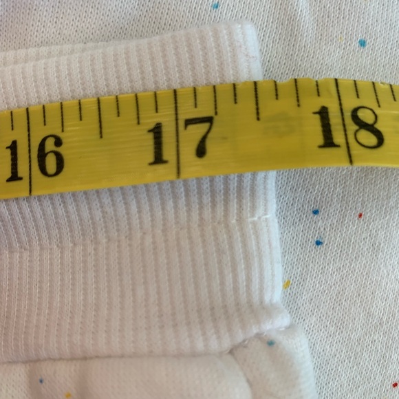 NEW SIMPSONS SWEATPANTS IN CONFETTI SPECKLED BACKGROUND SIZE XL - Picture 8 of 11